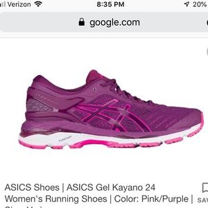 ASICS gel kayano 24 size 8. Barely worn